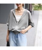 【ジャーナルスタンダード レリューム/JOURNAL STANDARD relume】の《追加 2》シアーフーディ グレーA|ID:prp329100004992038