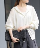 【ジャーナルスタンダード レリューム/JOURNAL STANDARD relume】の《追加 2》シアーフーディ ホワイト|ID:prp329100004992038