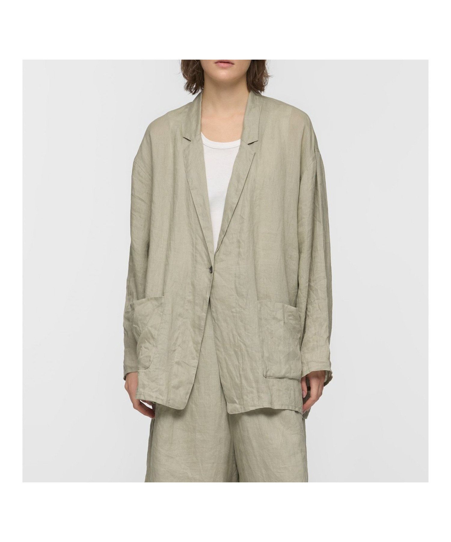 【マーコート/MARcourt】のmizuiro ind リネンワイドシャツジャケット 大人の最旬トレンドファッション&コーディネート founy(ファウニー) ファッション Fashion レディースファッション Fashion for Women アウター Coat / Outerwear Collection レディースジャケット・軽アウター Jackets ジャケット Jacket, Outerwear セットアップ Set-Up, Coordinated Outfit テーラード Tailored, Tailored Fit フレンチ French, French Style フロント Front, Front Design ポケット Pocket, Pocket Detail リネン Linen, Linen Fabric 無地 Plain, Solid Color 長袖 Long Sleeve, Full Sleeve other-1|ID: prp329100004992354 ipo3291000000037387982