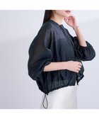 【ユアーズ/ur's】のドローストリングシアーブルゾン ジャケット 羽織り ライトアウター 比翼 ヨーク 大人の最旬トレンドファッション＆コーディネート founy(ファウニー) ファッション Fashion レディースファッション Fashion for Women アウター Coat / Outerwear Collection レディースジャケット・軽アウター Jackets ブルゾンジャケット・スポーティアウター Blouson Jackets アクセサリー Fashion Accessories インナー Innerwear シアー Sheer, See-Through ジャケット Jacket, Outerwear トレンド Trend, Trending Now ネップ Nepp, Slub Yarn ノースリーブ Sleeveless, No-Sleeve フロント Front, Front Design ヨーク Yoke, Yoke Design thumbnail NV|ID: prp329100004992356 ipo3291000000037388119