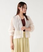 【ビームス ハート/BEAMS HEART】のバックヨーク シアー ブルゾン 大人の最旬トレンドファッション＆コーディネート founy(ファウニー) ファッション Fashion レディースファッション Fashion for Women アウター Coat / Outerwear Collection ブルゾンジャケット・スポーティアウター Blouson Jackets バッグ Bags おすすめ Recommended / Our Picks インナー Innerwear キャミソール Camisole, Spaghetti Strap Top シアー Sheer, See-Through ジップ Zip, Zipper スラックス Slacks, Dress Pants トレンド Trend, Trending Now ブルゾン Blouson, Bomber Jacket プリーツ Pleats, Pleated ヨーク Yoke, Yoke Design エレガント 上品 Elegant thumbnail IVORY|ID: prp329100004992375 ipo3291000000037388232