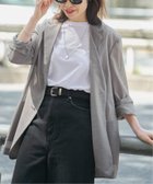 【ヴェルメイユ パー イエナ/VERMEIL par iena】のSHEER TORO ジャケット 大人の最旬トレンドファッション＆コーディネート founy(ファウニー) ファッション Fashion レディースファッション Fashion for Women アウター Coat / Outerwear Collection レディースジャケット・軽アウター Jackets エレガント 上品 Elegant シアー Sheer, See-Through ジャケット Jacket, Outerwear デニム Denim, Jeans Material ドレス Dress, One-Piece 秋 Autumn 羽織 Haori, Light Jacket thumbnail ベージュ|ID: prp329100004992376 ipo3291000000037388239