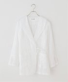 【ジャーナルスタンダード/JOURNAL STANDARD】の【SARA MALLIKA/サラマリカ】 Organza Arai Embroidery Jacket 大人の最旬トレンドファッション＆コーディネート founy(ファウニー) ファッション Fashion レディースファッション Fashion for Women アウター Coat / Outerwear Collection レディースジャケット・軽アウター Jackets インド Indian Textile スマート Smart, Elegant プリント Print, Printed Pattern thumbnail ホワイト|ID: prp329100004992378 ipo3291000000037388245