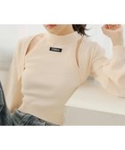 【パルグループ/PAL GROUP】の【Chico】アメスリニットボレロセット 大人の最旬トレンドファッション＆コーディネート founy(ファウニー) ファッション Fashion レディースファッション Fashion for Women アウター Coat / Outerwear Collection ボレロ・ショート丈ジャケット / ドレス羽織りに Boleros & Short Jackets トップス・カットソー Cut & Sew Tops ニット Knit Tops & Sweaters アメリカン American Style インナー Innerwear ジャケット Jacket, Outerwear スリーブ Sleeve, Long Sleeve / Short Sleeve デニム Denim, Jeans Material フェミニン Feminine, Girly ボトム Bottoms, Lower Wear ボレロ Bolero, Short Cardigan 再入荷 Restock / Back in Stock おすすめ Recommended / Our Picks thumbnail ピンクベージュ|ID: prp329100004992389 ipo3291000000037388303
