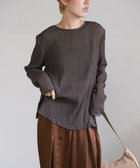 【セレクトモカ/SELECT MOCA】のランダムプリーツシアートップス 大人の最旬トレンドファッション＆コーディネート founy(ファウニー) ファッション Fashion レディースファッション Fashion for Women トップス・カットソー Cut & Sew Tops おすすめ Recommended / Our Picks キャミワンピース Cami Dress, Slip Dress シアー Sheer, See-Through ジャケット Jacket, Outerwear ベーシック Basic, Essential thumbnail グレー-05|ID: prp329100004992390 ipo3291000000037388317