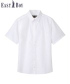 【イーストボーイ/EASTBOY】のシャツ 半袖 ブラウス スクール 制服 通学 中学生 高校生 大人の最旬トレンドファッション＆コーディネート founy(ファウニー) ファッション Fashion レディースファッション Fashion for Women トップス・カットソー Cut & Sew Tops シャツ・ブラウス・オフィスカジュアル Elegant Blouses & Button-Ups スリット Slit, Slit Detail 定番 Standard, Basic Item バランス Balance, Style Balance ポケット Pocket, Pocket Detail 半袖 Short Sleeve, Half Sleeve メンズ Men's, Menswear リボン Ribbon, Bow おすすめ Recommended / Our Picks thumbnail ホワイト×ホワイト|ID: prp329100004992392 ipo3291000000037388340