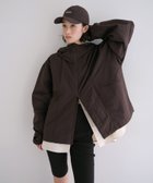 【アンドミー/andme】の接触冷感 UVカット(UPF50+) 撥水加工 ナイロン ジップ パーカー ANME アンメ 大人の最旬トレンドファッション＆コーディネート founy(ファウニー) ファッション Fashion レディースファッション Fashion for Women トップス・カットソー Cut & Sew Tops レディースパーカー・カジュアルフーディー Casual Hoodies & Sweatshirts ジップ Zip, Zipper ジャケット Jacket, Outerwear スリーブ Sleeve, Long Sleeve / Short Sleeve ドローコード Drawcord, Drawstring Cord ドローストリング Drawstring, Pull Cord パーカー Hoodie, Parka フィット Fit, Slim Fit フロント Front, Front Design ポケット Pocket, Pocket Detail おすすめ Recommended / Our Picks thumbnail ブラウン|ID: prp329100004992393 ipo3291000000037388350