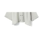 【マーコート/MARcourt】のmizuiro ind リネンダブルクルーネックシャツ 大人の最旬トレンドファッション＆コーディネート founy(ファウニー) ファッション Fashion レディースファッション Fashion for Women トップス・カットソー Cut & Sew Tops シャツ・ブラウス・オフィスカジュアル Elegant Blouses & Button-Ups シンプル Simple, Minimal フレンチ French, French Style ボトム Bottoms, Lower Wear ポケット Pocket, Pocket Detail リネン Linen, Linen Fabric 無地 Plain, Solid Color thumbnail ライトグレー|ID: prp329100004992394 ipo3291000000037388368