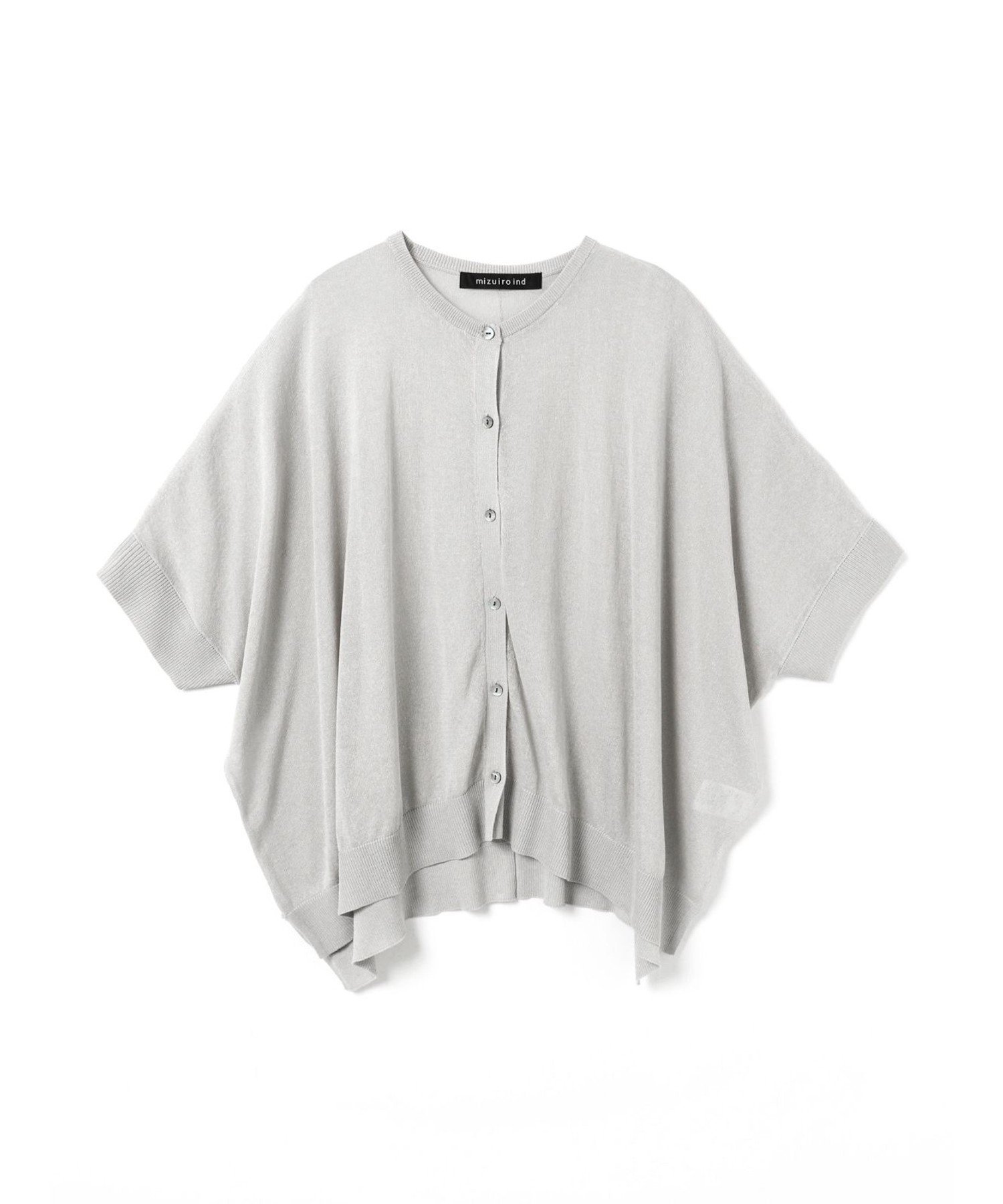 【マーコート/MARcourt】のmizuiro ind ハイガーゼワイドカーディガン インテリア・キッズ・メンズ・レディースファッション・服の通販 founy(ファウニー) 　ファッション　Fashion　レディースファッション　Fashion for Women　トップス・カットソー　Cut & Sew Tops　カーディガン・羽織り　Layered Style Cardigans　インナー　Innerwear　スリット　Slit, Slit Detail　フロント　Front, Front Design　ポケット　Pocket, Pocket Detail　ワイド　Wide, Wide Fit　今季　This Season, Current Season　定番　Standard, Basic Item　ライトグレー|ID: prp329100004992406 ipo3291000000037388448
