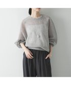 【アーバンリサーチ/URBAN RESEARCH】のリネン混スポンディッシュニット 大人の最旬トレンドファッション＆コーディネート founy(ファウニー) ファッション Fashion レディースファッション Fashion for Women トップス・カットソー Cut & Sew Tops ニット Knit Tops & Sweaters 春 Spring キャミソール Camisole, Spaghetti Strap Top シアー Sheer, See-Through 人気 Popular, Best Seller バランス Balance, Style Balance ボトム Bottoms, Lower Wear ミックス Mix, Mixed Style リネン Linen, Linen Fabric ルーズ Loose, Oversized ロング Long, Long-Length S/S・春夏 SS, Spring/Summer, Warm Season おすすめ Recommended / Our Picks 夏 Summer 2026年 2026 2026春夏・S/S Spring/Summer 2026 SS26 thumbnail グレー|ID: prp329100004992407 ipo3291000000037388453