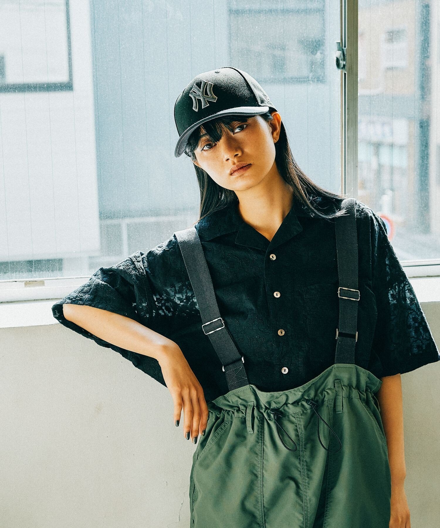 【ニコアンド/niko and】のMODE NORM CORE エンブロオープンカラーシャツ インテリア・キッズ・メンズ・レディースファッション・服の通販 founy(ファウニー) 　ファッション　Fashion　レディースファッション　Fashion for Women　トップス・カットソー　Cut & Sew Tops　シャツ・ブラウス・オフィスカジュアル　Elegant Blouses & Button-Ups　おすすめ　Recommended / Our Picks　インド　Indian Textile　インナー　Innerwear　エンブロイダリー　Embroidery Design　スラックス　Slacks, Dress Pants　タンク　Tank Top, Sleeveless Top　バランス　Balance, Style Balance　フェミニン　Feminine, Girly　マニッシュ　Mannish, Boyish　ワイド　Wide, Wide Fit　夏　Summer　定番　Standard, Basic Item　ブラック|ID: prp329100004992415 ipo3291000000037388499