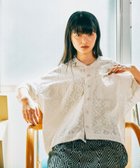 【ニコアンド/niko and】のMODE NORM CORE エンブロオープンカラーシャツ 大人の最旬トレンドファッション＆コーディネート founy(ファウニー) ファッション Fashion レディースファッション Fashion for Women トップス・カットソー Cut & Sew Tops シャツ・ブラウス・オフィスカジュアル Elegant Blouses & Button-Ups おすすめ Recommended / Our Picks インド Indian Textile インナー Innerwear エンブロイダリー Embroidery Design スラックス Slacks, Dress Pants タンク Tank Top, Sleeveless Top バランス Balance, Style Balance フェミニン Feminine, Girly マニッシュ Mannish, Boyish ワイド Wide, Wide Fit 夏 Summer 定番 Standard, Basic Item thumbnail オフホワイト|ID: prp329100004992415 ipo3291000000037388500