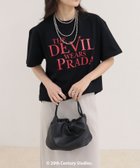 【フレディ&グロスター/FREDY&GLOSTER】の【GOOD ROCK SPEED/グッドロックスピード】The DEVIL wears PRADA半袖Tシャツ 2 大人の最旬トレンドファッション＆コーディネート founy(ファウニー) ファッション Fashion レディースファッション Fashion for Women トップス・カットソー Cut & Sew Tops シャツ・ブラウス・オフィスカジュアル Elegant Blouses & Button-Ups ロングTシャツ・Tシャツ Longline T-Shirts & Tees インナー Innerwear ウォッシュ Washed Finish ヴィンテージ Vintage Style グラフィック Graphic, Graphic Design シンプル Simple, Minimal ジャケット Jacket, Outerwear プリント Print, Printed Pattern 半袖 Short Sleeve, Half Sleeve モチーフ Motif, Design Theme おすすめ Recommended / Our Picks 2026年 2026 2026春夏・S/S Spring/Summer 2026 SS26 thumbnail ブラック|ID: prp329100004992416 ipo3291000000037388504