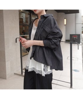 【コーナーズ/CORNERS】のクロップドデニムシャツ 大人の最旬トレンドファッション&コーディネート founy(ファウニー) ファッション Fashion レディースファッション Fashion for Women トップス・カットソー Cut & Sew Tops シャツ・ブラウス・オフィスカジュアル Elegant Blouses & Button-Ups 春 Spring トレンド Trend, Trending Now フィット Fit, Slim Fit A/W・秋冬 Autumn/Winter S/S・春夏 SS, Spring/Summer, Warm Season 夏 Summer |ID:prp329100004992426
