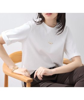 【インディヴィ/INDIVI】の【抗菌防臭/消臭】上品光沢コットンTシャツ 大人の最旬トレンドファッション＆コーディネート founy(ファウニー) ファッション Fashion レディースファッション Fashion for Women トップス・カットソー Cut & Sew Tops シャツ・ブラウス・オフィスカジュアル Elegant Blouses & Button-Ups ロングTシャツ・Tシャツ Longline T-Shirts & Tees インナー Innerwear カーディガン Cardigan, Knitwear 抗菌 Antibacterial, Bacteria-Resistant ジャケット Jacket, Outerwear スマート Smart, Elegant デニム Denim, Jeans Material ロング Long, Long-Length おすすめ Recommended / Our Picks 夏 Summer エレガント 上品 Elegant |ID:prp329100004992427