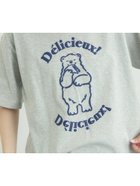 【サマンサモスモス/Samansa Mos2】の【メルヘン*Samansa Mos2】発泡プリントTシャツ 大人の最旬トレンドファッション＆コーディネート founy(ファウニー) ファッション Fashion レディースファッション Fashion for Women トップス・カットソー Cut & Sew Tops シャツ・ブラウス・オフィスカジュアル Elegant Blouses & Button-Ups ロングTシャツ・Tシャツ Longline T-Shirts & Tees キャラクター Character, Licensed Characters プリント Print, Printed Pattern thumbnail グレー|ID: prp329100004992428 ipo3291000000037388576