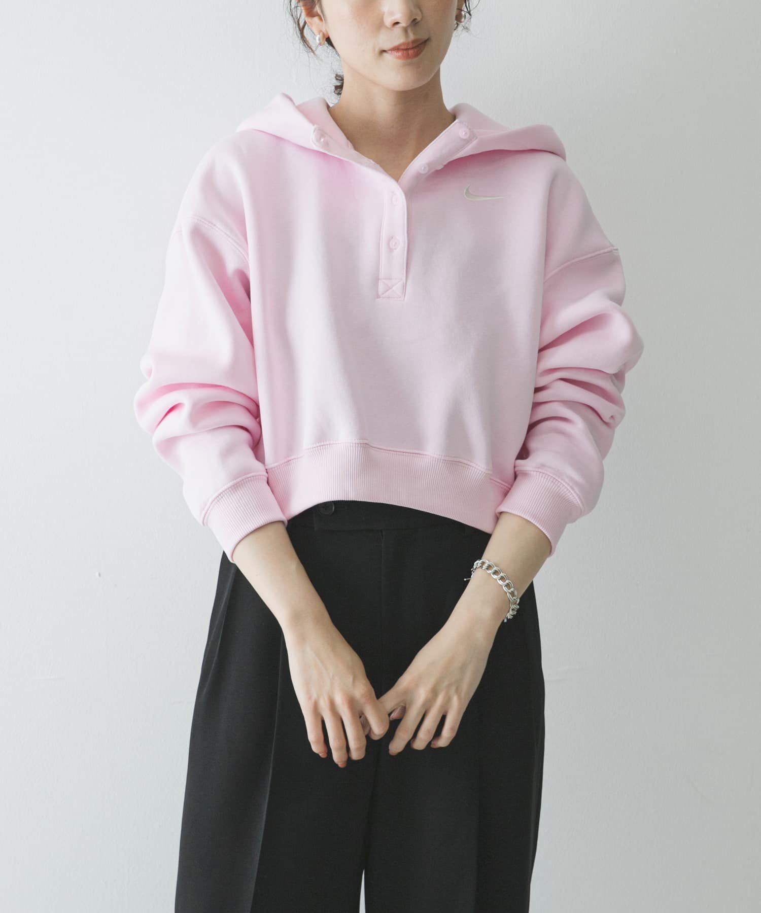【アーバンリサーチ/URBAN RESEARCH】のNIKE PHNX FLC OS CRP HNL インテリア・キッズ・メンズ・レディースファッション・服の通販 founy(ファウニー) ファッション Fashion レディースファッション Fashion for Women コンパクト Compact, Small Size スニーカー Sneakers, Trainers スポーツ Sports, Activewear なめらか Smooth, Silky Texture リラックス Relax, Relaxed Fit S/S・春夏 SS, Spring/Summer, Warm Season 夏 Summer 2026年 2026 2026春夏・S/S Spring/Summer 2026 SS26 ライトピンク|ID: prp329100004992445 ipo3291000000037388691