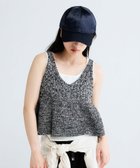 【ジーナシス/JEANASiS】の2WAYコットンメランジニットNS 大人の最旬トレンドファッション＆コーディネート founy(ファウニー) ファッション Fashion レディースファッション Fashion for Women トップス・カットソー Cut & Sew Tops ニット Knit Tops & Sweaters インナー Innerwear タンク Tank Top, Sleeveless Top デニム Denim, Jeans Material トレンド Trend, Trending Now 定番 Standard, Basic Item フェミニン Feminine, Girly ペプラム Peplum, Flared Hem ボトム Bottoms, Lower Wear 半袖 Short Sleeve, Half Sleeve ミリタリー Military, Army Style おすすめ Recommended / Our Picks 夏 Summer thumbnail ブラック系その他|ID: prp329100004992449 ipo3291000000037388711