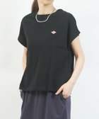【ブルーコムブルー/BLEU COMME BLEU】のダントン ドルマンショートスリーブTシャツ 大人の最旬トレンドファッション＆コーディネート founy(ファウニー) ファッション Fashion レディースファッション Fashion for Women トップス・カットソー Cut & Sew Tops シャツ・ブラウス・オフィスカジュアル Elegant Blouses & Button-Ups ロングTシャツ・Tシャツ Longline T-Shirts & Tees インナー Innerwear コンパクト Compact, Small Size シンプル Simple, Minimal バランス Balance, Style Balance モノトーン Monotone, Black and White 夏 Summer 春 Spring S/S・春夏 SS, Spring/Summer, Warm Season thumbnail BLK|ID: prp329100004992450 ipo3291000000037388714