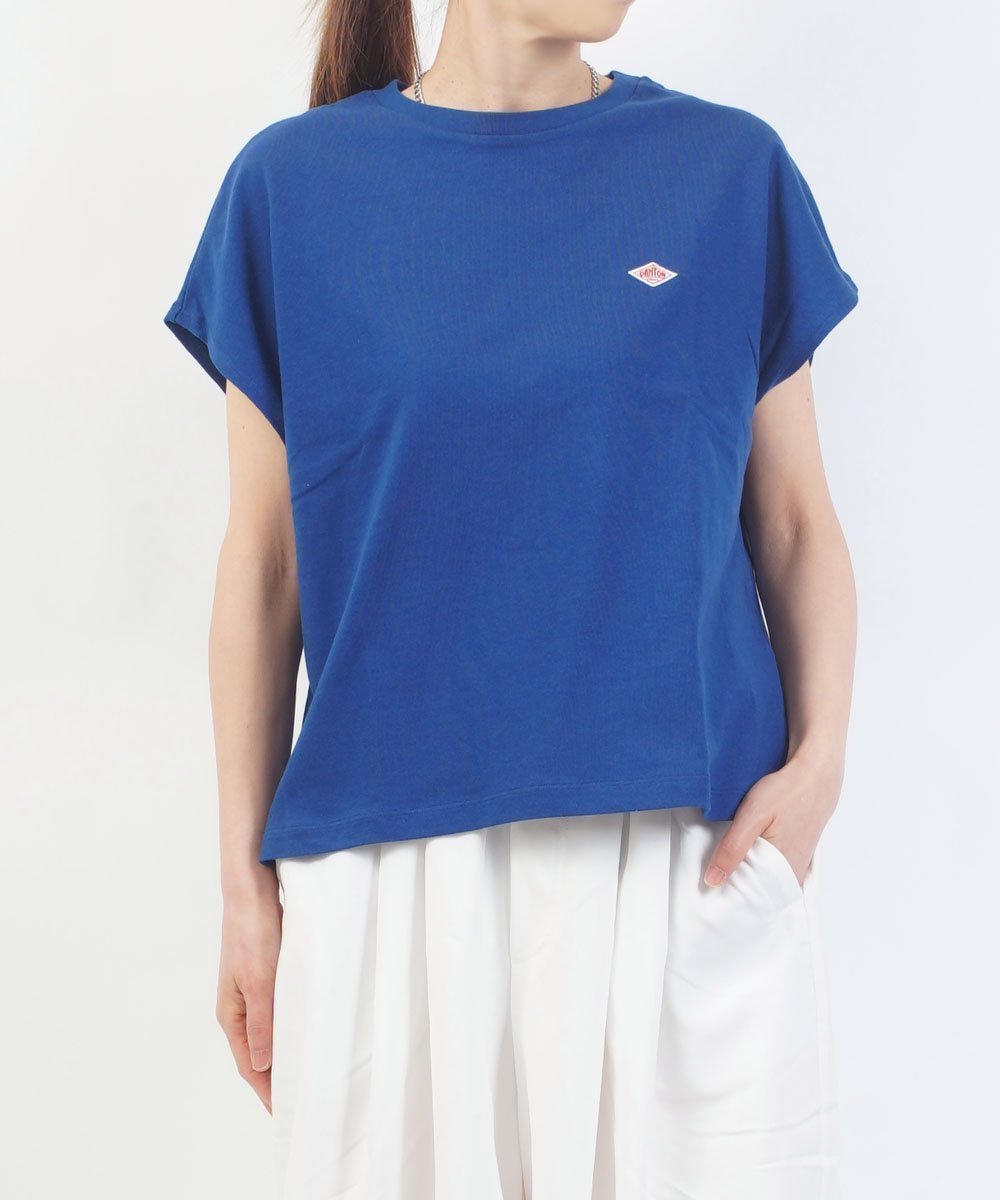 【ブルーコムブルー/BLEU COMME BLEU】のダントン ドルマンショートスリーブTシャツ インテリア・キッズ・メンズ・レディースファッション・服の通販 founy(ファウニー) 　ファッション　Fashion　レディースファッション　Fashion for Women　トップス・カットソー　Cut & Sew Tops　シャツ・ブラウス・オフィスカジュアル　Elegant Blouses & Button-Ups　ロングTシャツ・Tシャツ　Longline T-Shirts & Tees　インナー　Innerwear　コンパクト　Compact, Small Size　シンプル　Simple, Minimal　バランス　Balance, Style Balance　モノトーン　Monotone, Black and White　夏　Summer　春　Spring　S/S・春夏　SS, Spring/Summer, Warm Season　NBLU|ID: prp329100004992450 ipo3291000000037388717