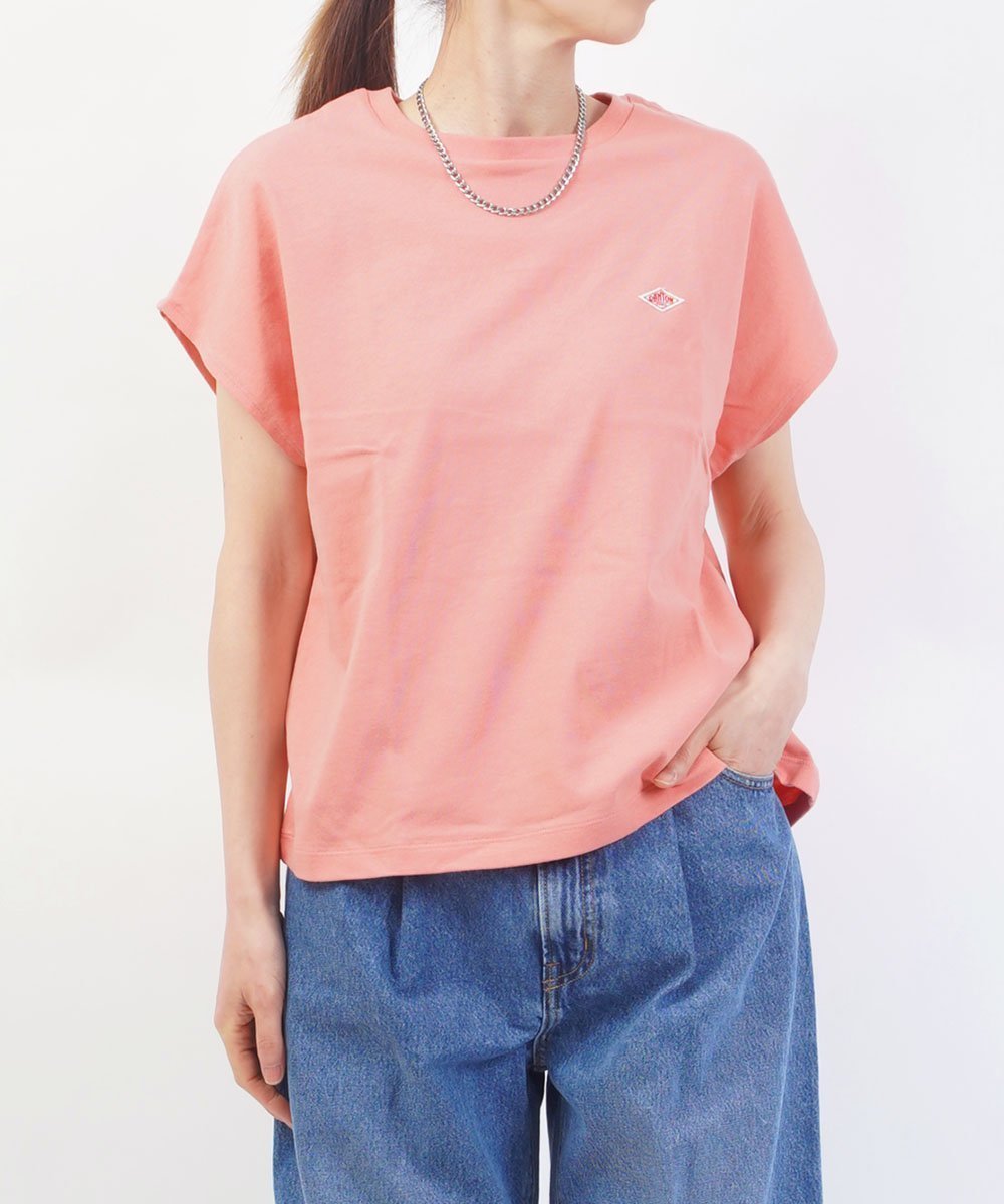【ブルーコムブルー/BLEU COMME BLEU】のダントン ドルマンショートスリーブTシャツ インテリア・キッズ・メンズ・レディースファッション・服の通販 founy(ファウニー) 　ファッション　Fashion　レディースファッション　Fashion for Women　トップス・カットソー　Cut & Sew Tops　シャツ・ブラウス・オフィスカジュアル　Elegant Blouses & Button-Ups　ロングTシャツ・Tシャツ　Longline T-Shirts & Tees　インナー　Innerwear　コンパクト　Compact, Small Size　シンプル　Simple, Minimal　バランス　Balance, Style Balance　モノトーン　Monotone, Black and White　夏　Summer　春　Spring　S/S・春夏　SS, Spring/Summer, Warm Season　PNK|ID: prp329100004992450 ipo3291000000037388718