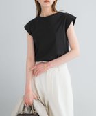 【アーバンリサーチ ロッソ/URBAN RESEARCH ROSSO】のクールタッチスーピマコットンフレンチTシャツ ブラック|ID:prp329100004992451