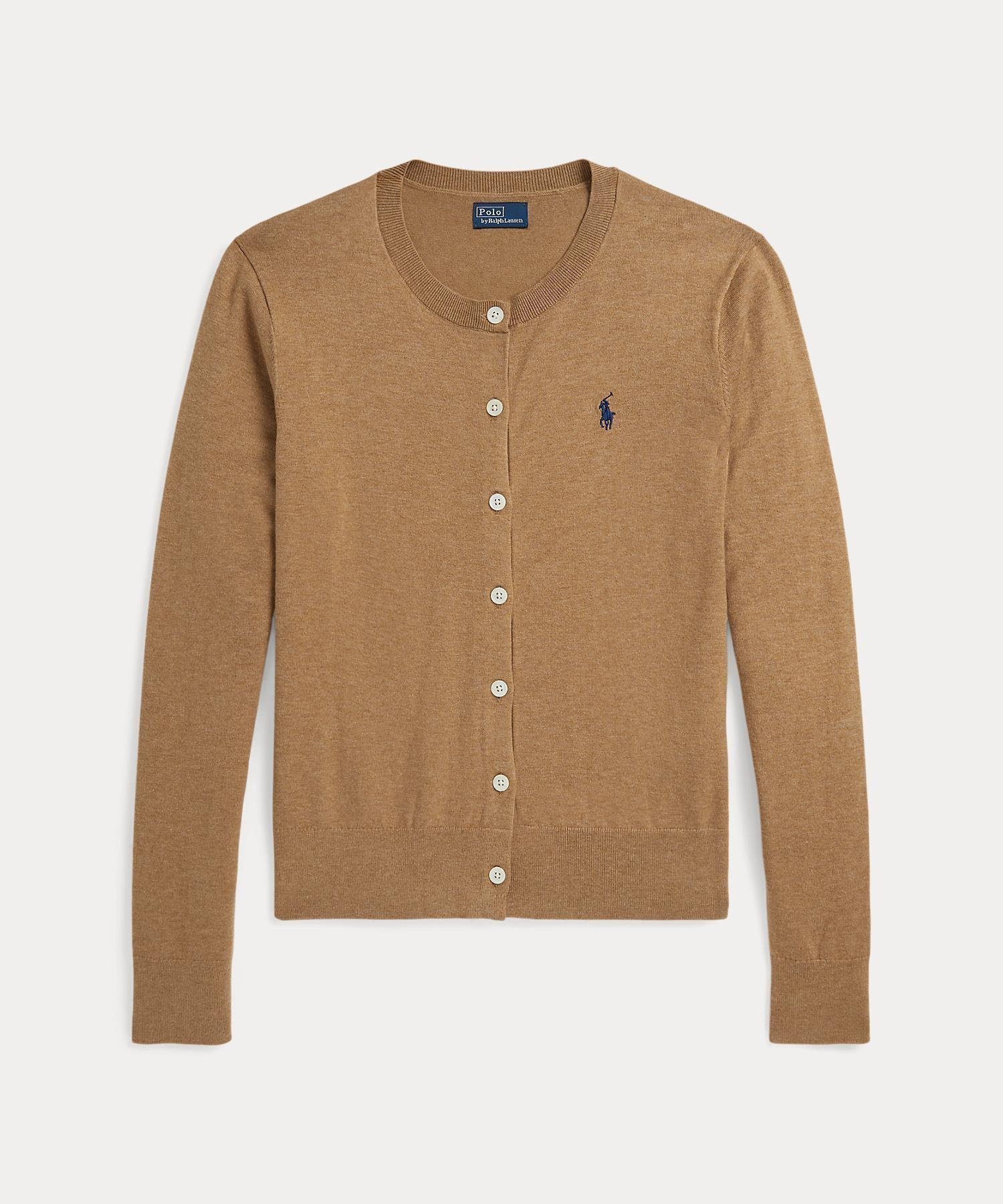 【ラルフローレン/RALPH LAUREN】のコットン クルーネック カーディガン 大人の最旬トレンドファッション&コーディネート founy(ファウニー) ファッション Fashion レディースファッション Fashion for Women トップス・カットソー Cut & Sew Tops カーディガン・羽織り Layered Style Cardigans なめらか Smooth, Silky Texture カーディガン Cardigan, Knitwear 長袖 Long Sleeve, Full Sleeve other-1|ID: prp329100004992468 ipo3291000000037388880
