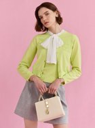 【セルフォード/CELFORD】のポケット付きカーディガン 大人の最旬トレンドファッション＆コーディネート founy(ファウニー) ファッション Fashion レディースファッション Fashion for Women トップス・カットソー Cut & Sew Tops カーディガン・羽織り Layered Style Cardigans おすすめ Recommended / Our Picks アンサンブル Ensemble Set ウェーブ Wavy Pattern カーディガン Cardigan, Knitwear シンプル Simple, Minimal ストレート Straight, Straight Cut スマート Smart, Elegant ポケット Pocket, Pocket Detail thumbnail LIME[022]|ID: prp329100004992469 ipo3291000000037388884