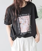 【ラジュール/Lajour】のフォトプリント Tシャツ 大人の最旬トレンドファッション＆コーディネート founy(ファウニー) ファッション Fashion レディースファッション Fashion for Women トップス・カットソー Cut & Sew Tops シャツ・ブラウス・オフィスカジュアル Elegant Blouses & Button-Ups ロングTシャツ・Tシャツ Longline T-Shirts & Tees インナー Innerwear グラフィック Graphic, Graphic Design サロペ Salopette, Salopette Dress ショルダー Shoulder, Shoulder Strap シンプル Simple, Minimal ジャケット Jacket, Outerwear デニム Denim, Jeans Material トレンド Trend, Trending Now ドロップ Drop Shoulder, Dropped Style プリント Print, Printed Pattern ベーシック Basic, Essential ボトム Bottoms, Lower Wear thumbnail Dタイプブラック|ID: prp329100004992487 ipo3291000000037389003