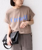 【シップス/SHIPS】のSHIPS Colors 接触冷感・UVカット ビッグロゴ ドルマン Tシャツ 大人の最旬トレンドファッション＆コーディネート founy(ファウニー) ファッション Fashion レディースファッション Fashion for Women トップス・カットソー Cut & Sew Tops シャツ・ブラウス・オフィスカジュアル Elegant Blouses & Button-Ups ロングTシャツ・Tシャツ Longline T-Shirts & Tees スリット Slit, Slit Detail タイトスカート Pencil Skirt, Tight Skirt デニム Denim, Jeans Material バランス Balance, Style Balance ビッグ Big, Oversized フレア Flare, Flared フロント Front, Front Design メンズ Men's, Menswear アウトレット Outlet / Clearance おすすめ Recommended / Our Picks ビジネス 仕事 通勤 Business / Work / Commuting 2026年 2026 2026春夏・S/S Spring/Summer 2026 SS26 thumbnail カーキ|ID: prp329100004992494 ipo3291000000037389039