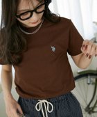 【フリークスストア/FREAK'S STORE】の別注 クルーネック Tシャツ 限定展開 大人の最旬トレンドファッション＆コーディネート founy(ファウニー) ファッション Fashion レディースファッション Fashion for Women トップス・カットソー Cut & Sew Tops シャツ・ブラウス・オフィスカジュアル Elegant Blouses & Button-Ups ロングTシャツ・Tシャツ Longline T-Shirts & Tees 2026年 2026 2026春夏・S/S Spring/Summer 2026 SS26 インナー Innerwear ジャケット Jacket, Outerwear スペシャル Special, Limited Edition スラックス Slacks, Dress Pants デニム Denim, Jeans Material ベーシック Basic, Essential ワンポイント One Point, Statement Accent 別注 Limited Edition, Custom Order 夏 Summer S/S・春夏 SS, Spring/Summer, Warm Season ビジネス 仕事 通勤 Business / Work / Commuting thumbnail ブラウン|ID: prp329100004992495 ipo3291000000037389057