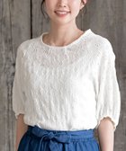【アールピーエス/rps】のカットレーステールカット5分袖T 大人の最旬トレンドファッション＆コーディネート founy(ファウニー) ファッション Fashion レディースファッション Fashion for Women トップス・カットソー Cut & Sew Tops ガーリー Girly, Feminine Style フェミニン Feminine, Girly レース Lace, Lace Fabric ワーク Workwear, Utility Style エレガント 上品 Elegant thumbnail オフホワイト|ID: prp329100004992502 ipo3291000000037389129