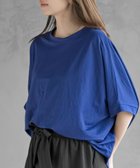 【アールピーエス/rps】の天竺テールカットワイドTシャツ 大人の最旬トレンドファッション&コーディネート founy(ファウニー) ファッション Fashion レディースファッション Fashion for Women トップス・カットソー Cut & Sew Tops シャツ・ブラウス・オフィスカジュアル Elegant Blouses & Button-Ups ロングTシャツ・Tシャツ Longline T-Shirts & Tees シンプル Simple, Minimal ワイド Wide, Wide Fit 再入荷 Restock / Back in Stock thumbnail ブルー|ID: prp329100004992504 ipo3291000000037389141