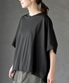 【アールピーエス/rps】の天竺テールカットワイドTシャツ 大人の最旬トレンドファッション&コーディネート founy(ファウニー) ファッション Fashion レディースファッション Fashion for Women トップス・カットソー Cut & Sew Tops シャツ・ブラウス・オフィスカジュアル Elegant Blouses & Button-Ups ロングTシャツ・Tシャツ Longline T-Shirts & Tees シンプル Simple, Minimal ワイド Wide, Wide Fit 再入荷 Restock / Back in Stock thumbnail ブラック|ID: prp329100004992504 ipo3291000000037389143