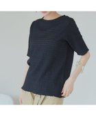 【コーエン/COEN】のポコポコハーフスリーブTシャツ 大人の最旬トレンドファッション＆コーディネート founy(ファウニー) ファッション Fashion レディースファッション Fashion for Women トップス・カットソー Cut & Sew Tops シャツ・ブラウス・オフィスカジュアル Elegant Blouses & Button-Ups ロングTシャツ・Tシャツ Longline T-Shirts & Tees インナー Innerwear カットソー Cut and Sewn Top シンプル Simple, Minimal 人気 Popular, Best Seller ベーシック Basic, Essential 半袖 Short Sleeve, Half Sleeve おすすめ Recommended / Our Picks 夏 Summer thumbnail BLACK|ID: prp329100004992507 ipo3291000000037389165