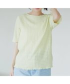 【コーエン/COEN】のポコポコハーフスリーブTシャツ 大人の最旬トレンドファッション＆コーディネート founy(ファウニー) ファッション Fashion レディースファッション Fashion for Women トップス・カットソー Cut & Sew Tops シャツ・ブラウス・オフィスカジュアル Elegant Blouses & Button-Ups ロングTシャツ・Tシャツ Longline T-Shirts & Tees インナー Innerwear カットソー Cut and Sewn Top シンプル Simple, Minimal 人気 Popular, Best Seller ベーシック Basic, Essential 半袖 Short Sleeve, Half Sleeve おすすめ Recommended / Our Picks 夏 Summer thumbnail LIME|ID: prp329100004992507 ipo3291000000037389166