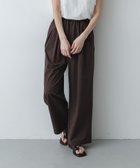 【センスオブプレイス/SENSE OF PLACE by URBAN RESEARCH】の撥水ウエストタックルーズパンツ 大人の最旬トレンドファッション＆コーディネート founy(ファウニー) ファッション Fashion レディースファッション Fashion for Women パンツ Pants & Trousers 今季 This Season, Current Season シンプル Simple, Minimal スマート Smart, Elegant セットアップ Set-Up, Coordinated Outfit ベスト Vest, Waistcoat ワイド Wide, Wide Fit S/S・春夏 SS, Spring/Summer, Warm Season 夏 Summer エレガント 上品 Elegant 2026年 2026 2026春夏・S/S Spring/Summer 2026 SS26 thumbnail ブラウン|ID: prp329100004992522 ipo3291000000037389261