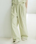 【センスオブプレイス/SENSE OF PLACE by URBAN RESEARCH】の撥水ウエストタックルーズパンツ 大人の最旬トレンドファッション＆コーディネート founy(ファウニー) ファッション Fashion レディースファッション Fashion for Women パンツ Pants & Trousers 今季 This Season, Current Season シンプル Simple, Minimal スマート Smart, Elegant セットアップ Set-Up, Coordinated Outfit ベスト Vest, Waistcoat ワイド Wide, Wide Fit S/S・春夏 SS, Spring/Summer, Warm Season 夏 Summer エレガント 上品 Elegant 2026年 2026 2026春夏・S/S Spring/Summer 2026 SS26 thumbnail ベージュ|ID: prp329100004992522 ipo3291000000037389262