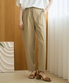 【コーエン/COEN】の【定番/接触冷感】イージービューティーテーパードパンツ(WEB限定サイズあり) 大人の最旬トレンドファッション＆コーディネート founy(ファウニー) ファッション Fashion レディースファッション Fashion for Women パンツ Pants & Trousers 厚底 Platform Shoes 洗える Machine Washable スニーカー Sneakers, Trainers 定番 Standard, Basic Item 人気 Popular, Best Seller バランス Balance, Style Balance 夏 Summer 2026年 2026 2026春夏・S/S Spring/Summer 2026 SS26 thumbnail BEIGE|ID: prp329100004992529 ipo3291000000037389313