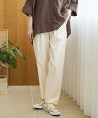 【コーエン/COEN】の【定番/接触冷感】イージービューティーテーパードパンツ(WEB限定サイズあり) 大人の最旬トレンドファッション＆コーディネート founy(ファウニー) ファッション Fashion レディースファッション Fashion for Women パンツ Pants & Trousers 厚底 Platform Shoes 洗える Machine Washable スニーカー Sneakers, Trainers 定番 Standard, Basic Item 人気 Popular, Best Seller バランス Balance, Style Balance 夏 Summer 2026年 2026 2026春夏・S/S Spring/Summer 2026 SS26 thumbnail OFF WHITE|ID: prp329100004992529 ipo3291000000037389314