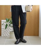 【コーエン/COEN】の【定番/接触冷感】イージービューティーテーパードパンツ(WEB限定サイズあり) 大人の最旬トレンドファッション＆コーディネート founy(ファウニー) ファッション Fashion レディースファッション Fashion for Women パンツ Pants & Trousers 厚底 Platform Shoes 洗える Machine Washable スニーカー Sneakers, Trainers 定番 Standard, Basic Item 人気 Popular, Best Seller バランス Balance, Style Balance 夏 Summer 2026年 2026 2026春夏・S/S Spring/Summer 2026 SS26 thumbnail BLACK|ID: prp329100004992529 ipo3291000000037389315
