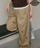 【フリークスストア/FREAK'S STORE】のMARY QUANT × Dickies × PUBLUX/マリークワント × ディッキーズ セットアップ対応 フラワー 刺繍 タック ワイドパンツ 限定展開 大人の最旬トレンドファッション＆コーディネート founy(ファウニー) ファッション Fashion レディースファッション Fashion for Women セットアップ Matching Sets レディースパンツ・ボトムス Pants & Trousers / Bottoms コンパクト Compact, Small Size スペシャル Special, Limited Edition セットアップ Set-Up, Coordinated Outfit チェック Check, Plaid, Tartan ツイル Twist, Twisted Detail フラワー Flower, Floral ミニスカート Mini Skirt, Short Skirt モチーフ Motif, Design Theme 無地 Plain, Solid Color リアル Real, Realistic ループ Loop, Loop Knit ワイド Wide, Wide Fit ワーク Workwear, Utility Style S/S・春夏 SS, Spring/Summer, Warm Season おすすめ Recommended / Our Picks 夏 Summer 2026年 2026 2026春夏・S/S Spring/Summer 2026 SS26 thumbnail ベージュ|ID: prp329100004992536 ipo3291000000037389352
