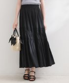 【クチュール ブローチ/Couture Brooch】のコットンシアーボイルスカート 大人の最旬トレンドファッション＆コーディネート founy(ファウニー) ファッション Fashion レディースファッション Fashion for Women スカート Skirts シンプル Simple, Minimal スマート Smart, Elegant ティアード Tiered, Tiered Style ポケット Pocket, Pocket Detail リラックス Relax, Relaxed Fit thumbnail ブラック|ID: prp329100004992565 ipo3291000000037389801