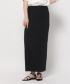 【ラコレ/LAKOLE】のアソートプリーツナロースカート 大人の最旬トレンドファッション＆コーディネート founy(ファウニー) ファッション Fashion レディースファッション Fashion for Women スカート Skirts おすすめ Recommended / Our Picks とろみ Fluid, Flowy Fabric スウェット / スエット Sweatshirt, Sweatwear プリーツ Pleats, Pleated モノトーン Monotone, Black and White リラックス Relax, Relaxed Fit ロング Long, Long-Length thumbnail ブラック|ID: prp329100004992568 ipo3291000000037389811