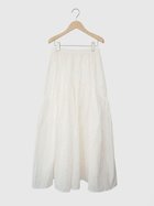 【ラシュッド/LASUD】のSquare dot gather skirt 大人の最旬トレンドファッション＆コーディネート founy(ファウニー) ファッション Fashion レディースファッション Fashion for Women スカート Skirts おすすめ Recommended / Our Picks ギャザー Gathered, Ruffled シルバー Silver, Metallic Silver スクエア Square, Square Shape ドット Polka Dot, Dot Pattern thumbnail オフホワイト|ID: prp329100004992571 ipo3291000000037389823