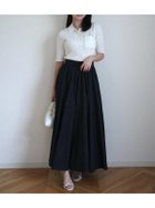 【アニュアンス/anuans】のケーブルポロニットドッキングワンピース 大人の最旬トレンドファッション＆コーディネート founy(ファウニー) ファッション Fashion レディースファッション Fashion for Women ワンピース Dresses クラシカル Classical, Vintage-Inspired ドッキング Docking, Mixed Material フィット Fit, Slim Fit フラット Flat, Flat Shoes フレア Flare, Flared thumbnail WHITE|ID: prp329100004992589 ipo3291000000037389894