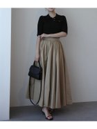 【アニュアンス/anuans】のケーブルポロニットドッキングワンピース 大人の最旬トレンドファッション＆コーディネート founy(ファウニー) ファッション Fashion レディースファッション Fashion for Women ワンピース Dresses クラシカル Classical, Vintage-Inspired ドッキング Docking, Mixed Material フィット Fit, Slim Fit フラット Flat, Flat Shoes フレア Flare, Flared thumbnail BLACK|ID: prp329100004992589 ipo3291000000037389896