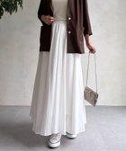 【ジェナ エスパス メルヴェイユ/Jena espace merveilleux】のコットンボイルフレアスカート 大人の最旬トレンドファッション＆コーディネート founy(ファウニー) ファッション Fashion レディースファッション Fashion for Women スカート Skirts Aライン・フレアスカート A-Line & Flared Skirts スマート Smart, Elegant ドレープ Drape, Draping Fabric 再入荷 Restock / Back in Stock おすすめ Recommended / Our Picks エレガント 上品 Elegant thumbnail オフホワイト|ID: prp329100004992590 ipo3291000000037389900