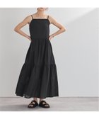 【ユアーズ/ur's】のカップ付コットンティアードキャミワンピース BK|ID: prp329100004992611 ipo3291000000037389991