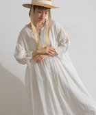 【リラクロ/relaclo】のmitis/コットンキャンブリック キャンディースリーブピンタックワンピース 大人の最旬トレンドファッション＆コーディネート founy(ファウニー) ファッション Fashion レディースファッション Fashion for Women ワンピース Dresses thumbnail ホワイト|ID: prp329100004992629 ipo3291000000037390096